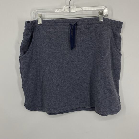 Columbia sport Skirt Size XL cotton Blend Knit Dusty Blue - Picture 10 of 10